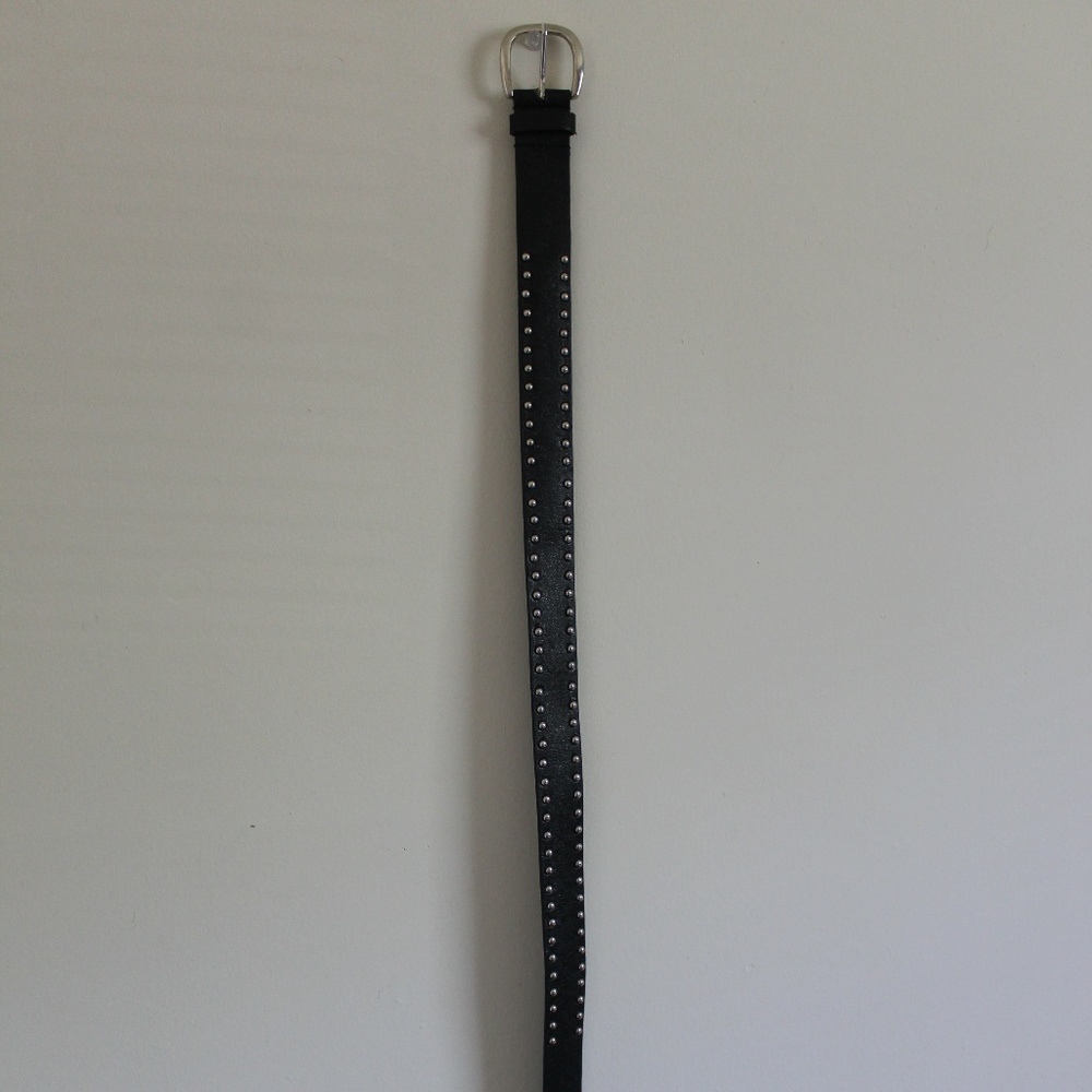 Black Studded Belt